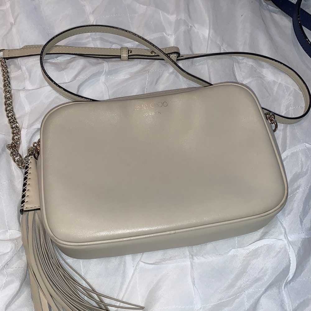 Jimmy Choo nude bag